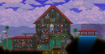 Топ 10 домов в Terraria | Игры на день.. | Дзен