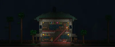 Колоссальная работа»: игрок создал в Terraria дом в форме меха из  «Евангелиона», который держит большой корабль- Новости ИТ - Сервис