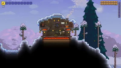 Yura._.Yurez on X: "Дом в море Рыбак доволен🏝️🐟💙 . . . #Terraria  /KKERt5UeDD" / X