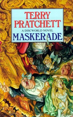 Я сделал обои, используя обложки книг о дисковом мире! : г/дисковый мир