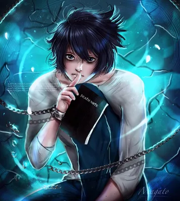 Фото Эл Лолайт / L Lawliet из аниме Тетрадь Смерти / Death Note, by magato98