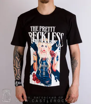 Футболка Pretty Reckless — Футболки — Рок-магазин атрибутики Castle Rock