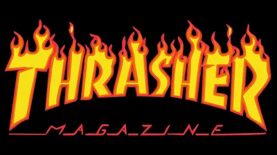 Thrasher Mag Logo Sticker Red - CalStreets BoarderLabs
