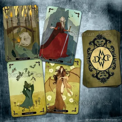 Эксмо Dark Wood Tarot. Таро Темного леса (78 карт и руководство)