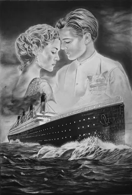 The Movie Titanic Jack Dawson Rose Dewitt Bukater Kiss Poster Decorative  Painting Canvas Wall Art Living Room Posters Bedroom Painting  24x36inch(60x90cm) : : Home
