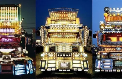 18 фото о том, как в Японии делают тюнинг грузовых автомобилей (19 фото) »  Невседома