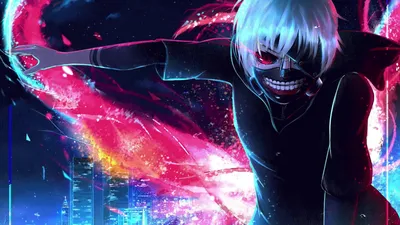 Купить Фотокартина GeekLand Tokyo Ghoul Токийский гуль канеки и риза 60x40  TG , цена 600 грн —  (ID#917266541)