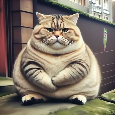 Толстого кота 