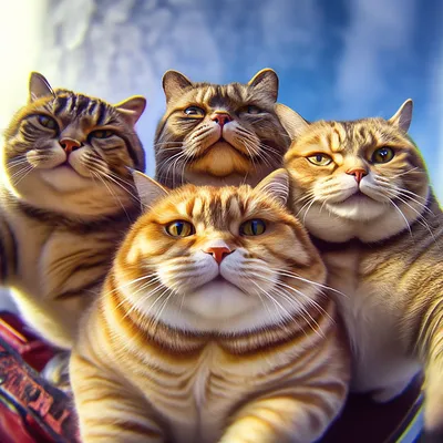 Нейросеть Midjourney показала толстых котов-самураев, познающих кодекс  Бусидо | Пикабу
