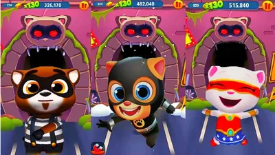 ОБНОВЛЕНИЕ ИГРЫ Бег за золотом появилась Анджела Джин Talking Tom Gold Run  - YouTube