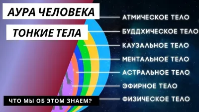 Тонкие тела человека. Статья. Биоэнергетический анализ. Самопознание.ру