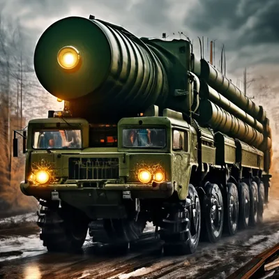 RT-2PM2 Topol-M ICBM transporter erector launcher - Vitaly Kuzmin