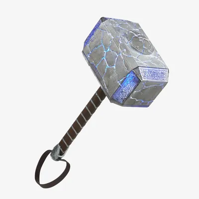 Реплика Молота Тора — Hasbro Thor Love and Thunder Marvel Legends Mjolnir  Hammer Deluxe Replica - купить в 