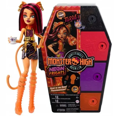 Кукла Monster High Большой кошмарный риф Торалей Страйп, 26 см, DHH36 —  купить в интернет-магазине по низкой цене на Яндекс Маркете