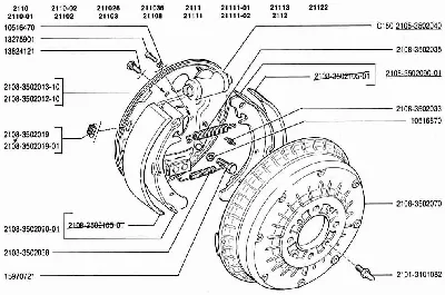 Вакуумный усилитель тормозов 2110-3510010 ВАЗ АВТОМАГНАТ по цене 2814,7 р.