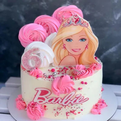 Barbie Birthday Cake in Kyiv