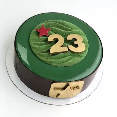 Торт на 23 февраля - Торты Fairycakes