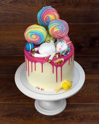 Торт "Единорог" на день рождения