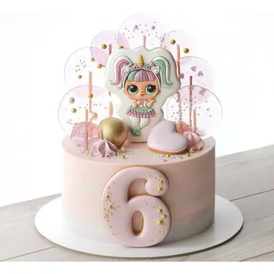 ☆Детский торт Куклы Лол 2. Созвездие сладостей