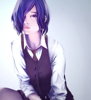 Фото Тока Киришима / Touka Kirishima из аниме Токийский монстр / Tokyo  Ghoul, by anoncorner