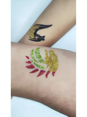 Купить Трафарет для тату для тела Tattoo Stencil 03 в Минске