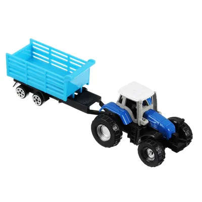 Детская игрушка Трактор "Прогресс" сельскохозяйственный инерционный  (оранжевый) (в коробке) арт. 91246 купить от производителя Полесье всего за   р. | 