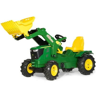 Детский электромобиль - Трактор с прицепом и ковшом XMX611-LUX