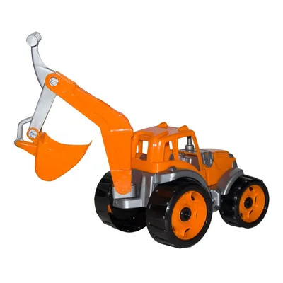Трактор с ковшом, оранжевый, ТехноК (3435) купить в Киеве, Игрушечные  машинки и техника в каталоге интернет магазина Платошка