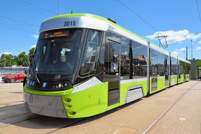 Турецкие вагоны трамвая Panorama появились в польском Ольштыне