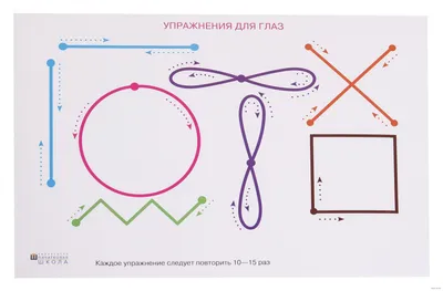 Стенд "Тренажер-зарядка для глаз» 500х700 мм (ID#114627221), цена: 52 руб.,  купить на 