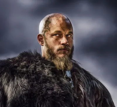 Обои для рабочего стола Викинги (сериал) Мужчины Воители Travis Fimmel Ragnar