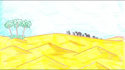 Иллюстрации три пальмы лермонтов (50 фото) » Рисунки для срисовки и не  только