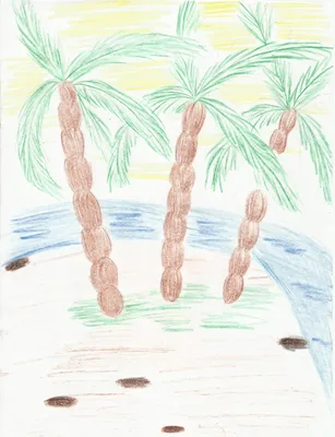Рисунок на тему три пальмы лермонтов (66 фото) » Рисунки для срисовки и не  только