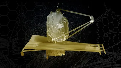 Webb Telescope Model for 3D Printing: Detailed Version | Webb