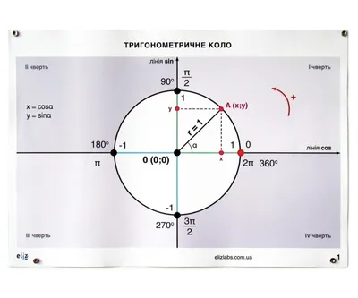 Тригонометрический круг. Значения тангенса и котангенса на круге |  Подготовка к ЕГЭ по математике
