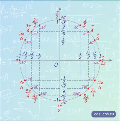Алгебра 7-11: Тригонометричекий круг