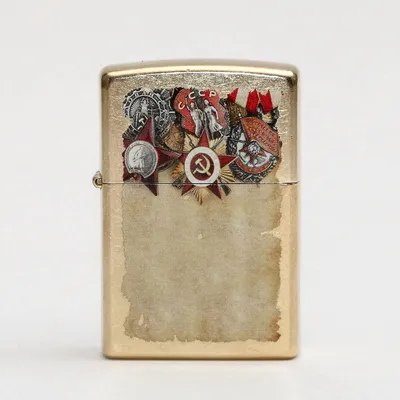 Зажигалка Zippo с покрытием Brushed Chrome, латунь/сталь, серебристая,  матовая, 36x12x56 мм, 200 一 покупайте онлайн в ABRA