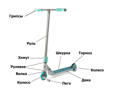 Трюковой самокат XAOS Comet 110 мм– купить в интернет-магазине, цена, заказ  online