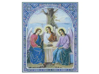 Купить Алмазная картина Святая Троица 40х50 см. Strateg D0002 недорого