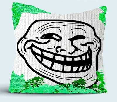 Плакат - Мем Trollface (троллфейс, тролль) радужный О! Мой Постер 143509767  купить за 114 800 сум в интернет-магазине Wildberries