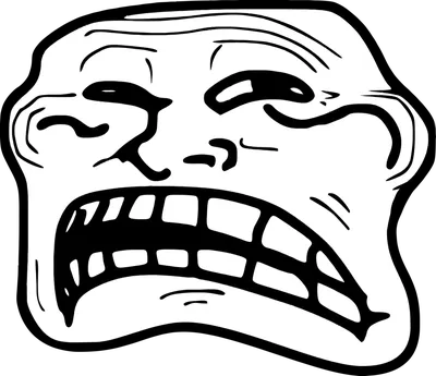 Trollface PNG transparent image download, size: 800x800px