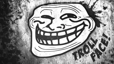 TROLLFACE VELCRO TACTICAL MORALE PATCH