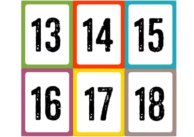 10 Best Printable Number Chart 1 30 PDF for Free at Printablee | Printable  numbers, Number flashcards, Flashcards