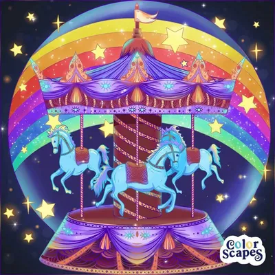 Pin by Irihka on Wallpapers красивые фоны на телефон | Unicorn and fairies,  Carousel, Painting