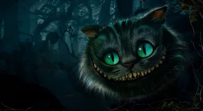 Алиса в Стране чудес НЕЙРОСЕТЬ Постер Чеширский Кот Cheshire Cat