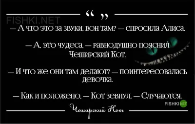 7 мудрых высказываний Чеширского кота, которые полезно прочесть даже  взрослым | Литература души | Дзен