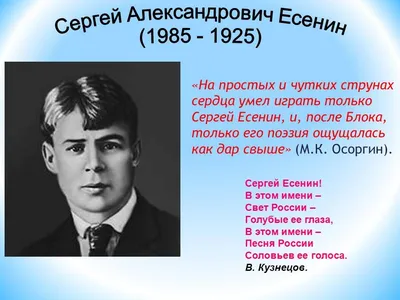 В школе сыну задали выучить любое стихотворение Есенина, он и выучил: |  Пикабу