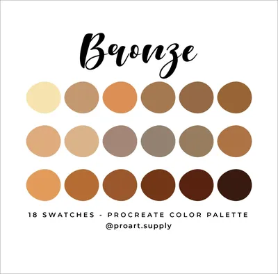 Color Palette With Five Shade Jaffa Mango Tango Mule Fawn Irish Coffee  Metallic Bronze