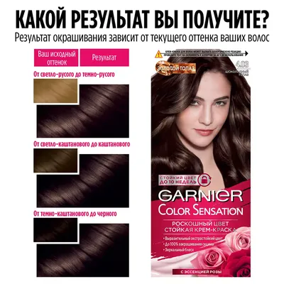 Купить garnier - роскошь цвета крем-краска для волос, тон  шоколадный  топаз Garnier - Роскошь цвета Крем-краска для волос, тон  шоколадный  топаз