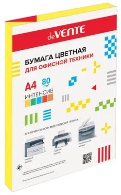 Бумага цветная для принтера офисная, А4, 80 г/м2, 250 л., (5 цветов х 50  л.), 112464 купить по цене 576 ₽ в интернет-магазине KazanExpress